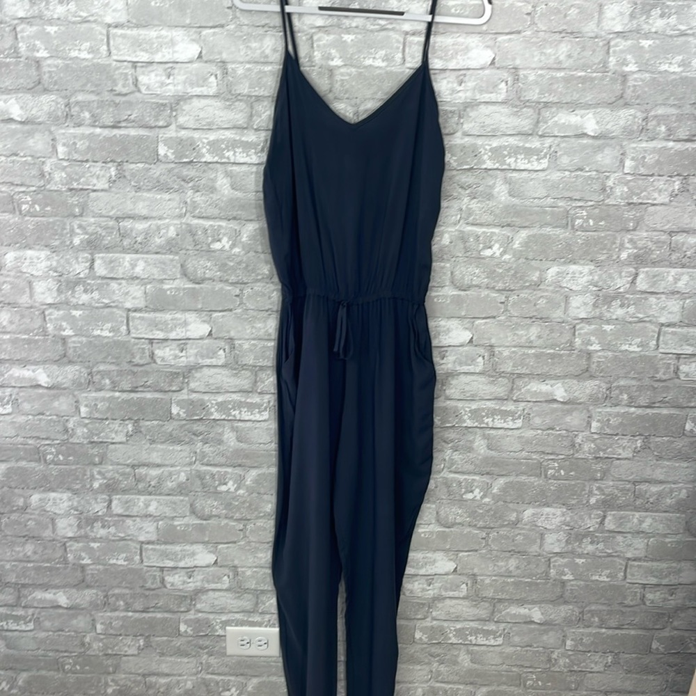 Wasabi + Mint Grey Jumpsuit